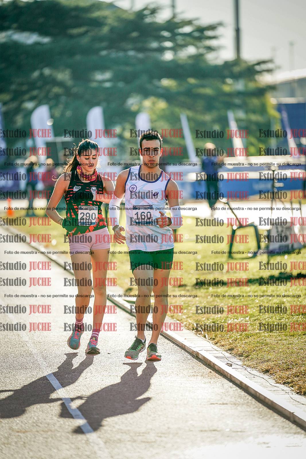 Fotos de los 10.000 m marcha de mujeres y varones