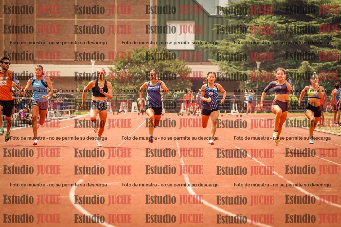 Fotos de los 100 m llanos de mujeres