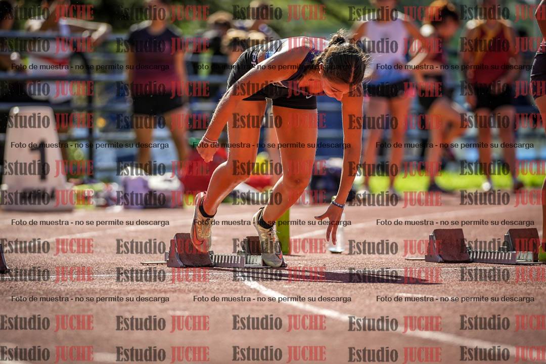 Fotos de los 100 m llanos de mujeres