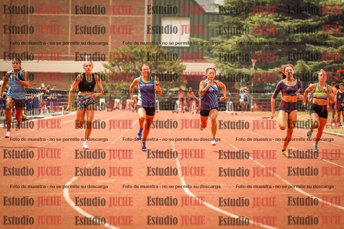 Fotos de los 100 m llanos de mujeres