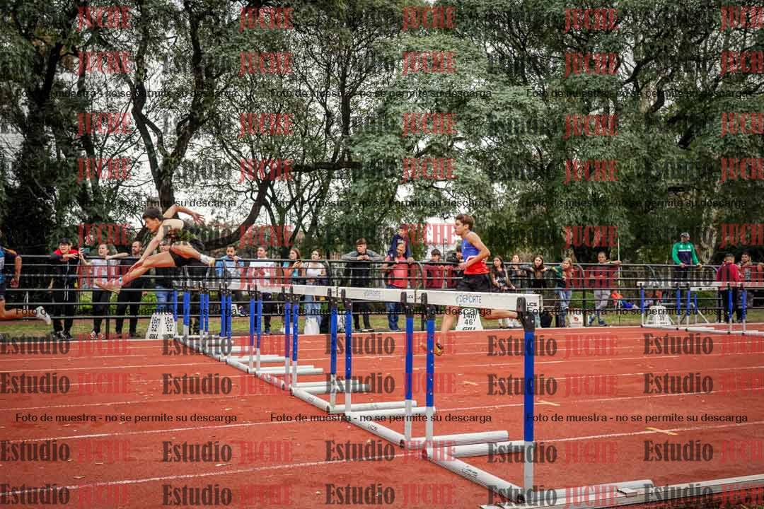 Fotos de los 110 m con vallas de varones