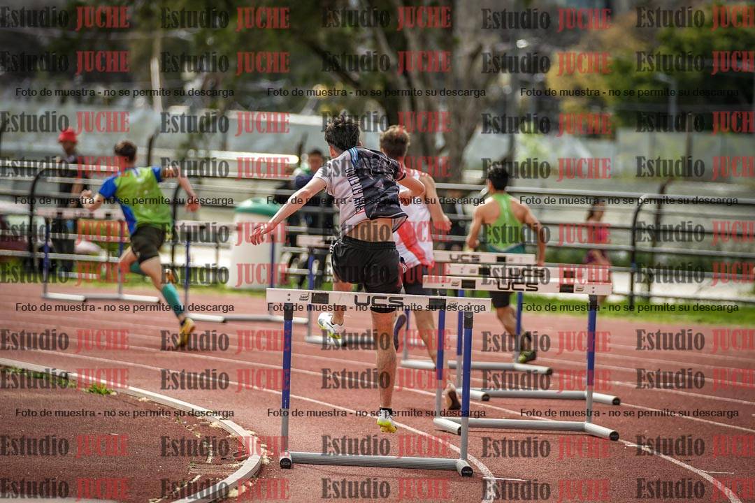 Fotos de los 400 m con vallas de varones
