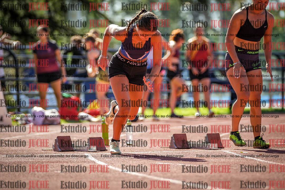 Fotos de los 100 m llanos de mujeres