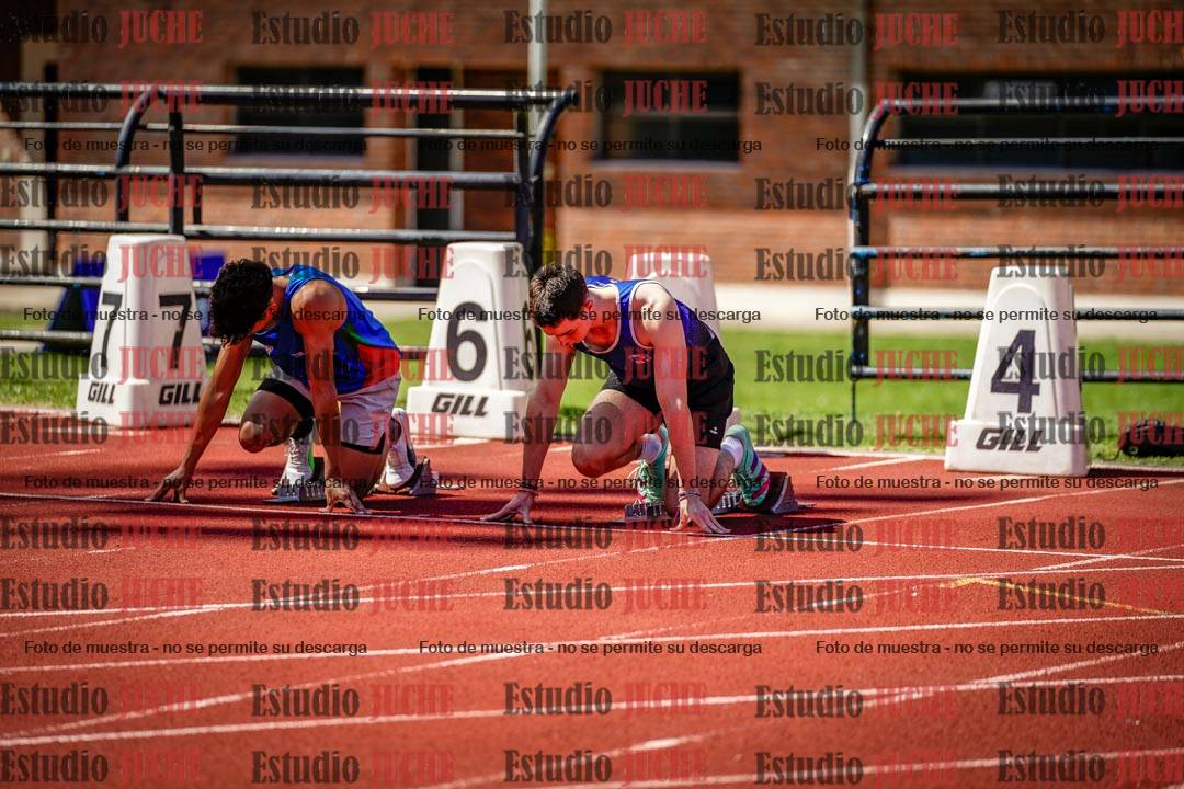 Fotos de los 110 m con vallas de varones
