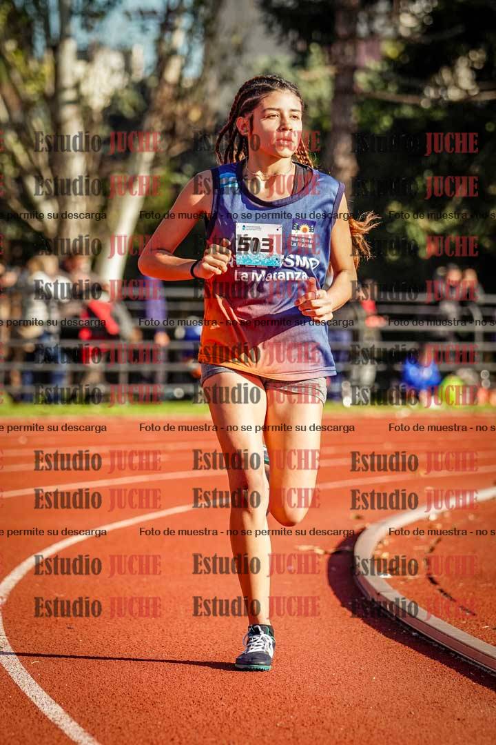 Fotos de los 2400 m de mujeres