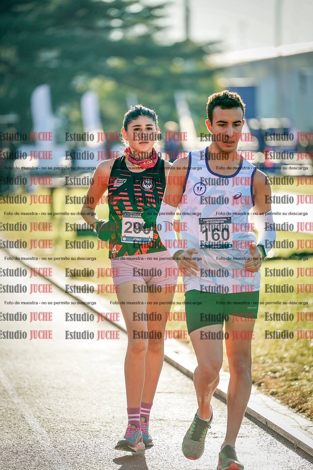 Fotos de los 10.000 m marcha de mujeres y varones