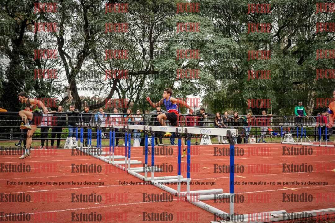 Fotos de los 110 m con vallas de varones