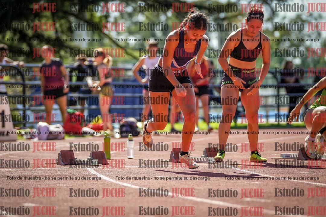 Fotos de los 100 m llanos de mujeres