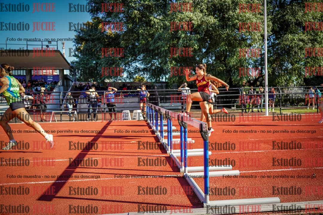 Fotos de los 400 m con vallas de mujeres
