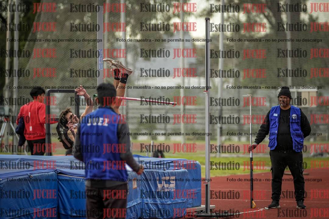 Fotos del salto en alto de varones