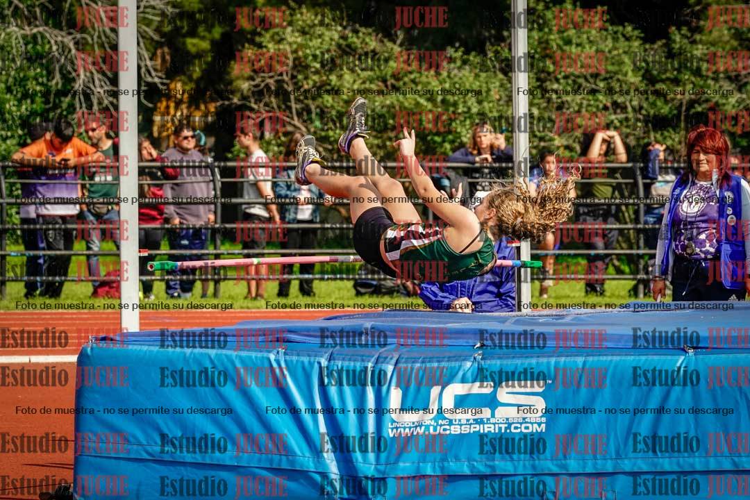 Fotos del salto en alto de mujeres - hexatlón 2