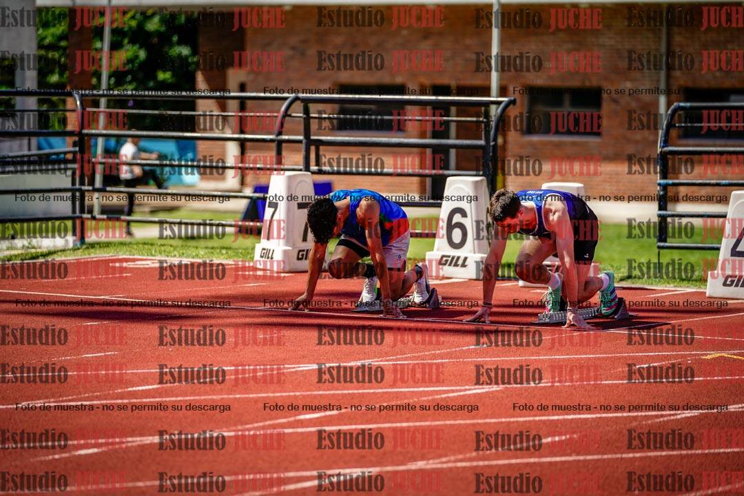 Fotos de los 110 m con vallas de varones