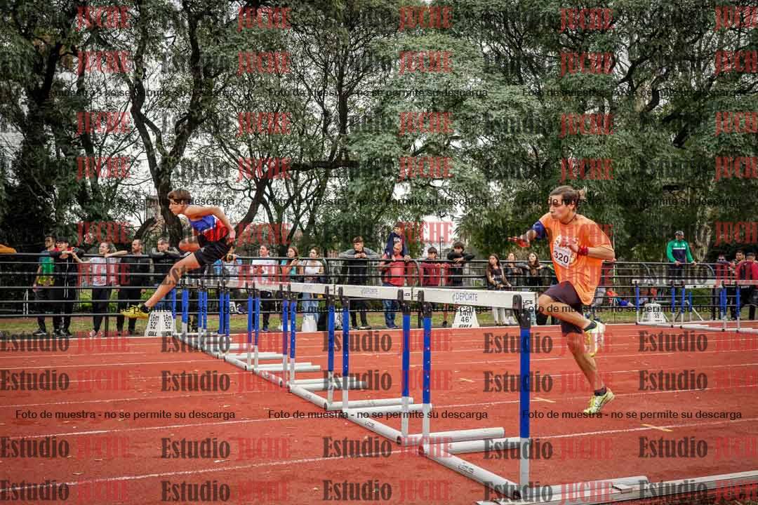 Fotos de los 110 m con vallas de varones