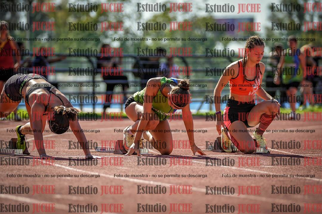 Fotos de los 100 m llanos de mujeres