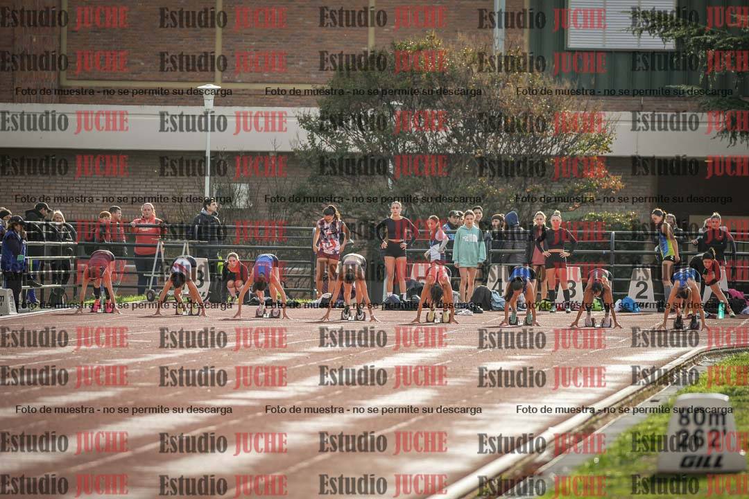 Fotos de los 100 m llanos de mujeres