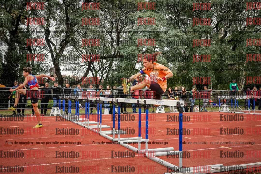 Fotos de los 110 m con vallas de varones