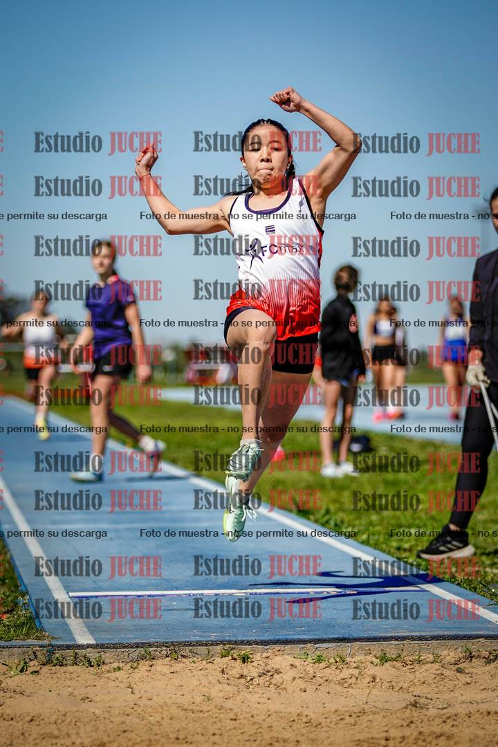 Fotos del salto en largo de mujeres - U15