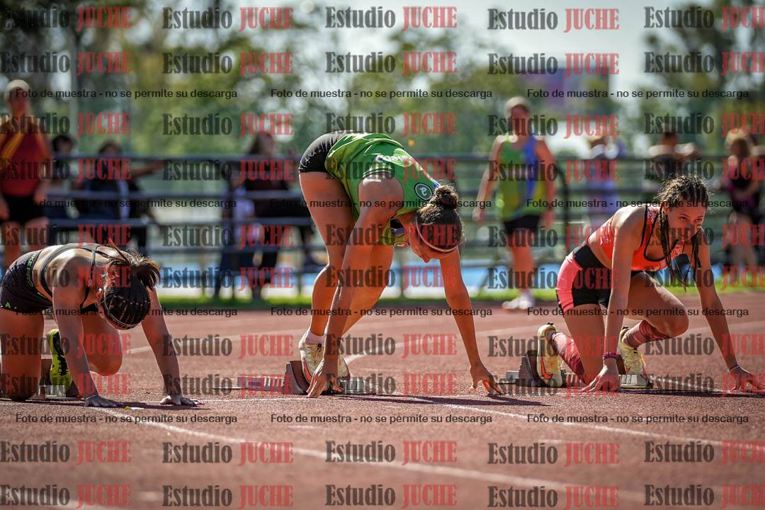 Fotos de los 100 m llanos de mujeres