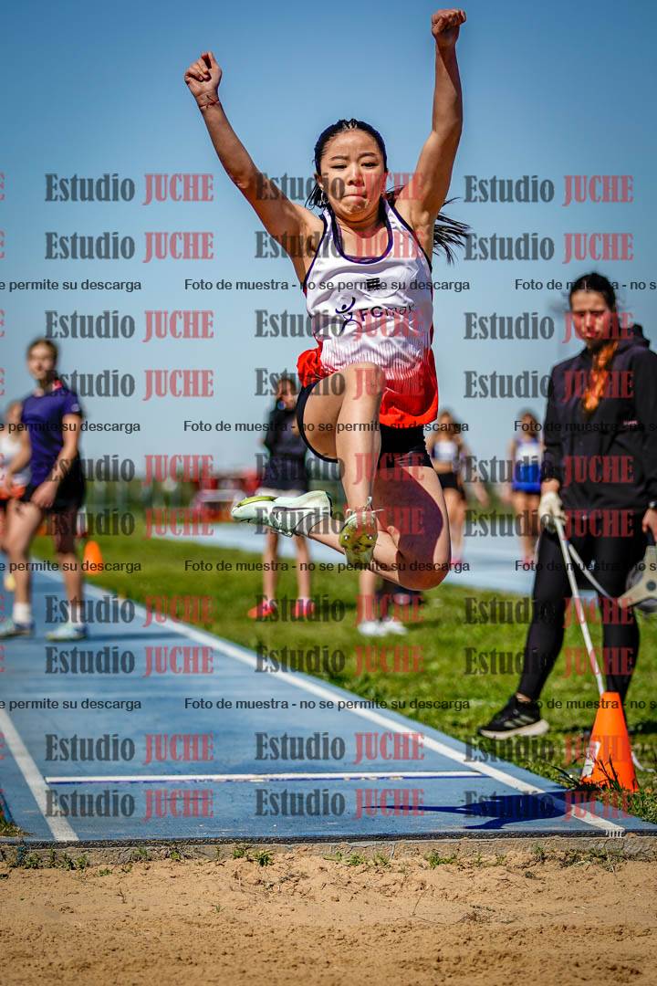 Fotos del salto en largo de mujeres - U15