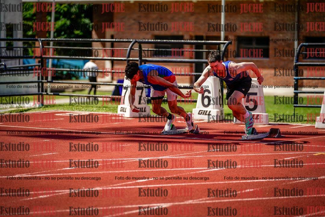 Fotos de los 110 m con vallas de varones