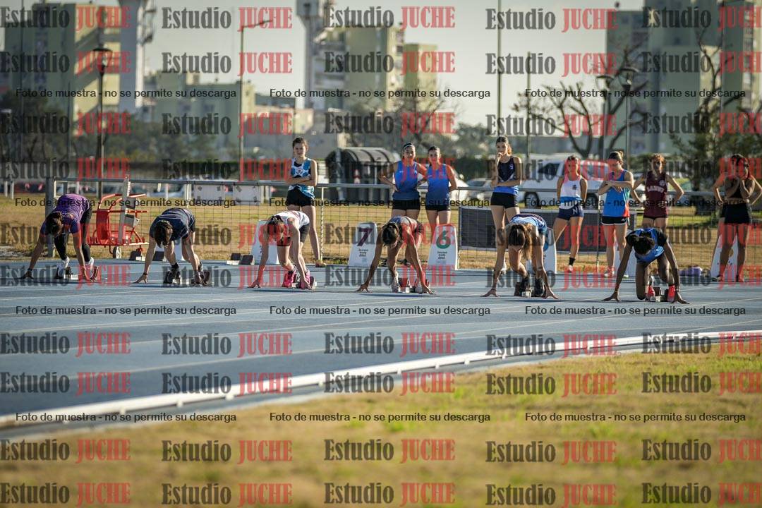 Fotos de los 100 m llanos de mujeres
