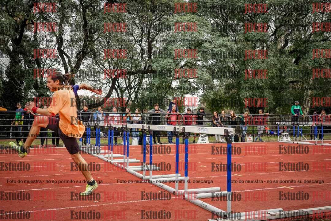 Fotos de los 110 m con vallas de varones