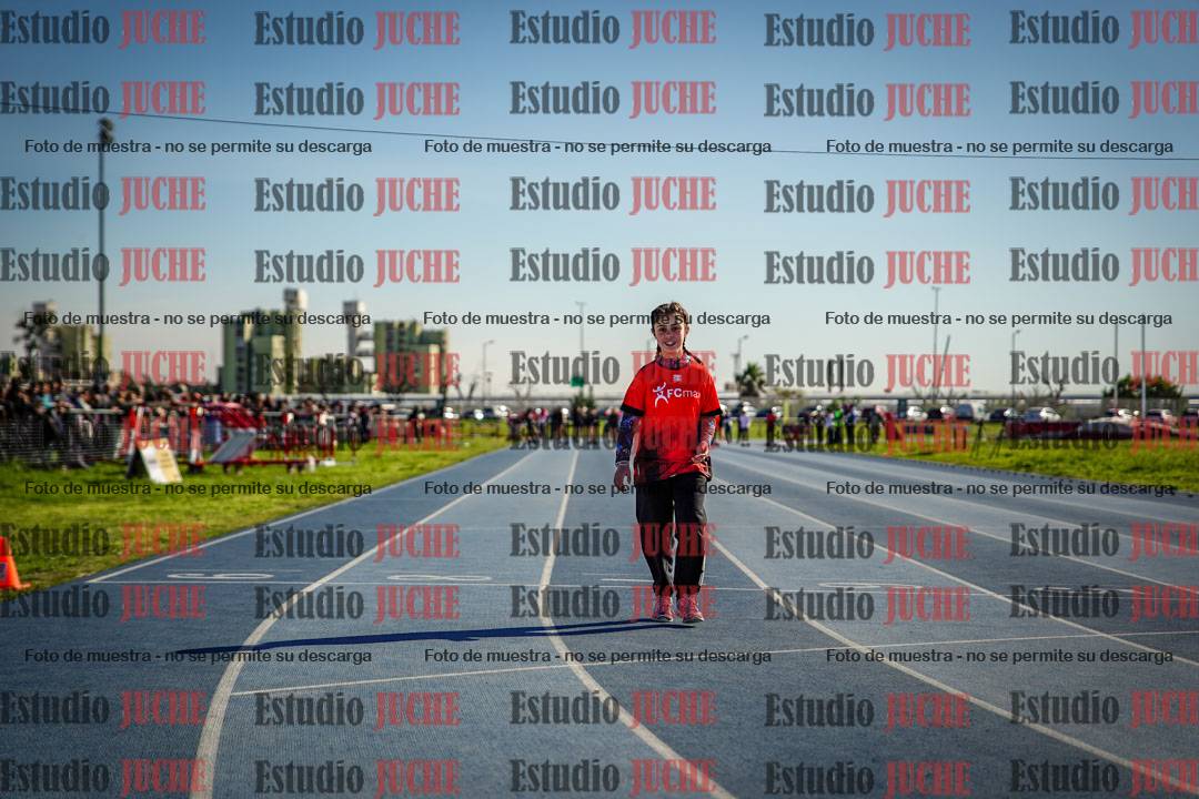 Fotos de los 80 m llanos de mujeres - U14