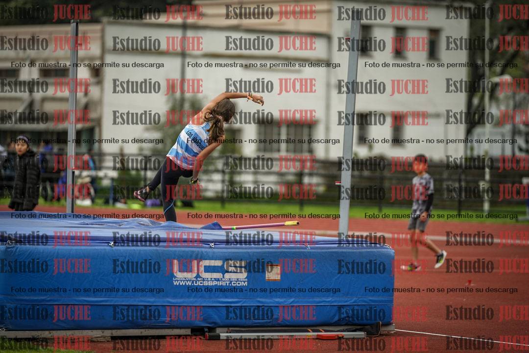 Fotos del salto en alto de mujeres y varones - todos los grupos