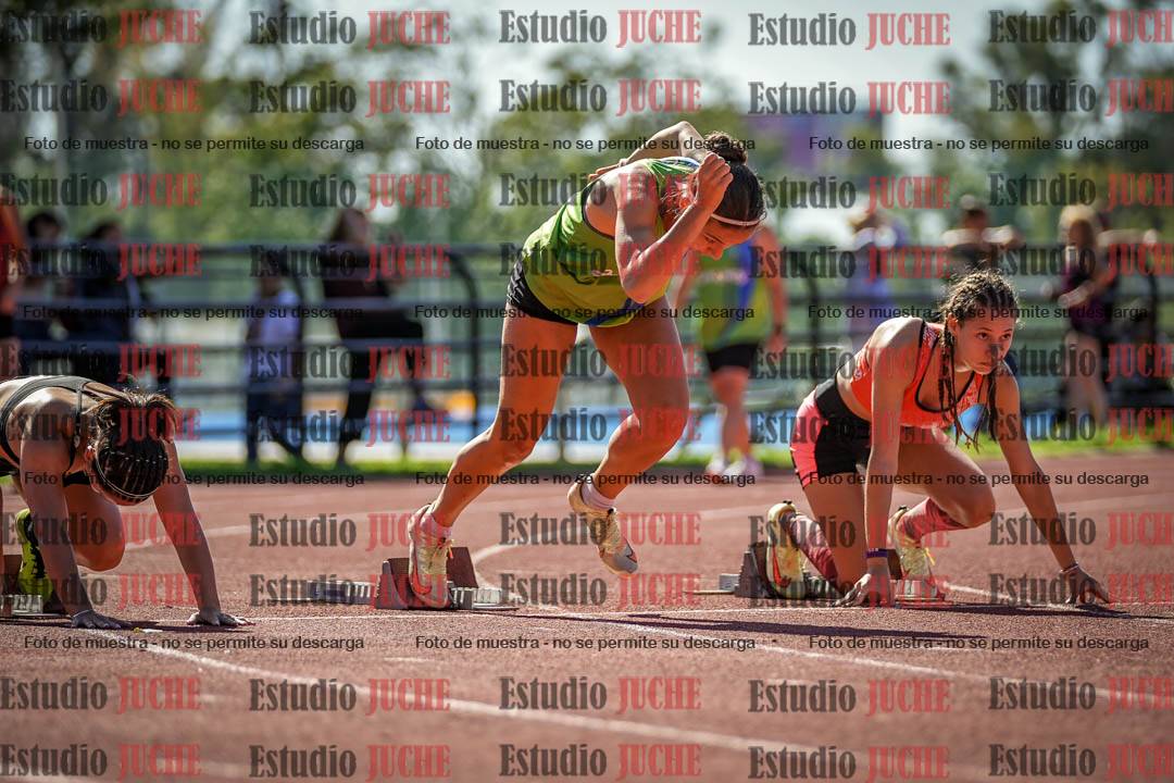 Fotos de los 100 m llanos de mujeres