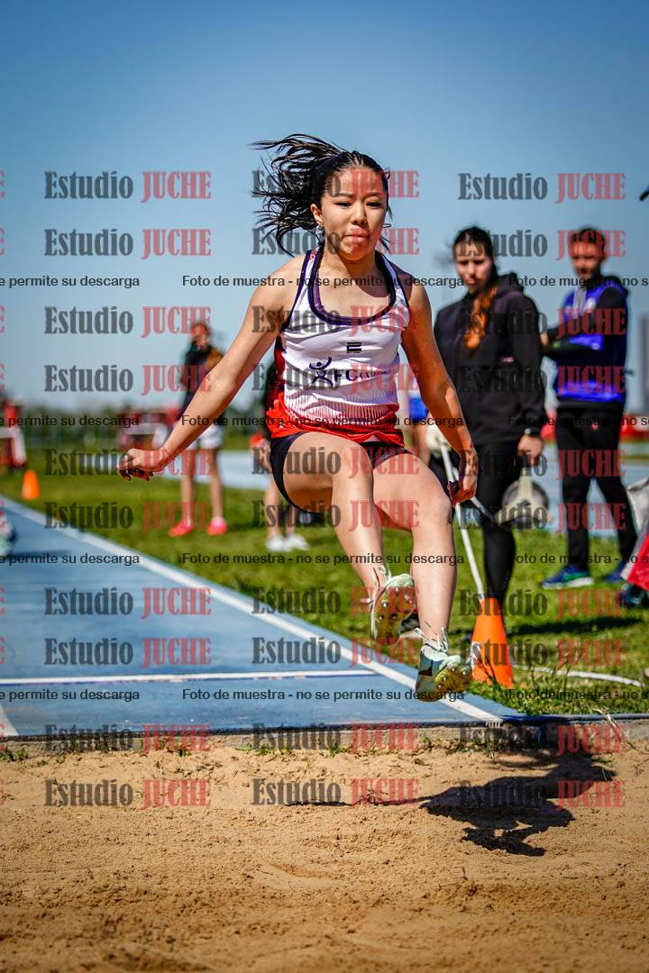 Fotos del salto en largo de mujeres - U15