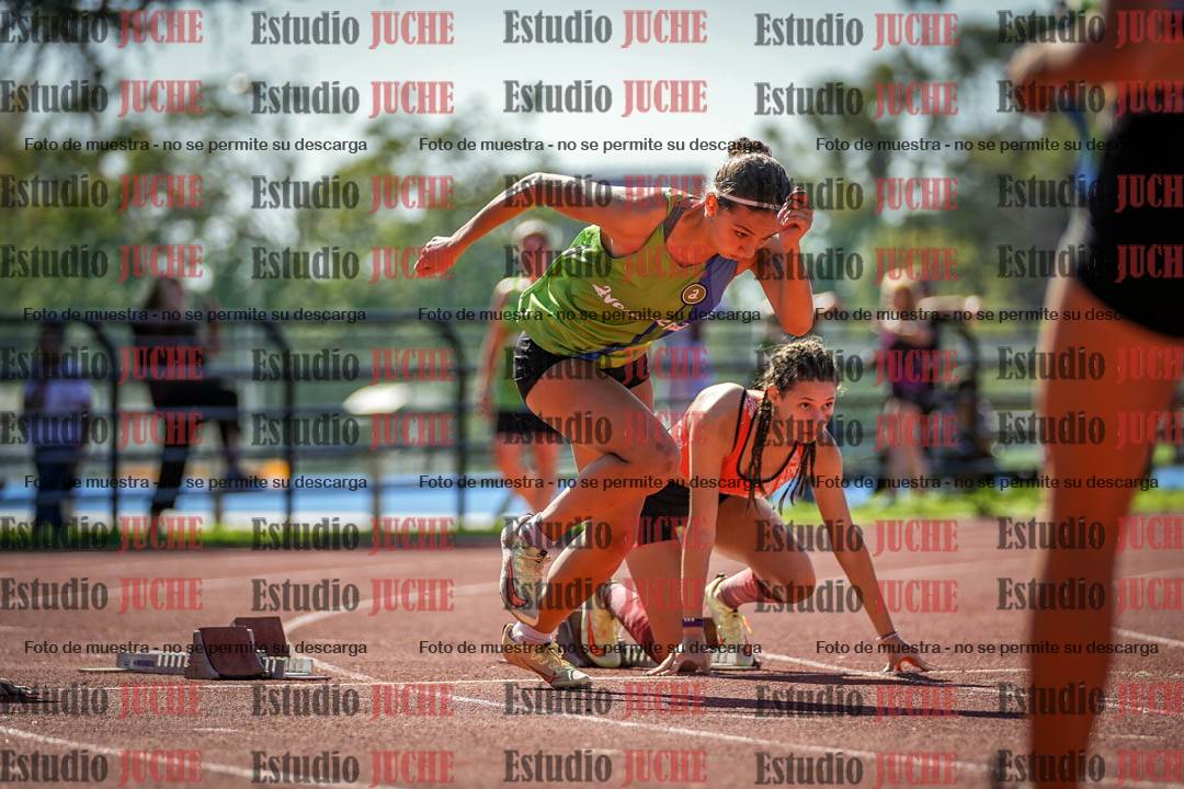 Fotos de los 100 m llanos de mujeres