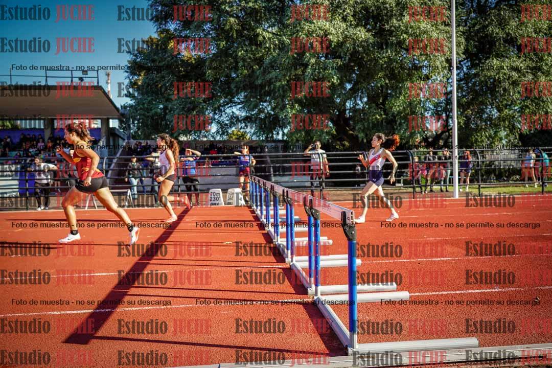 Fotos de los 400 m con vallas de mujeres