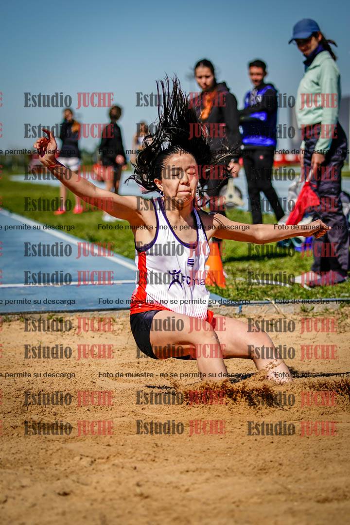 Fotos del salto en largo de mujeres - U15