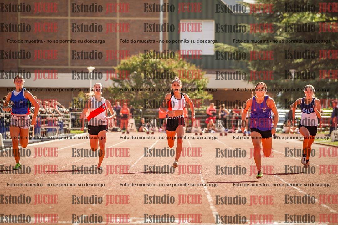 Fotos de los 100 m llanos de mujeres