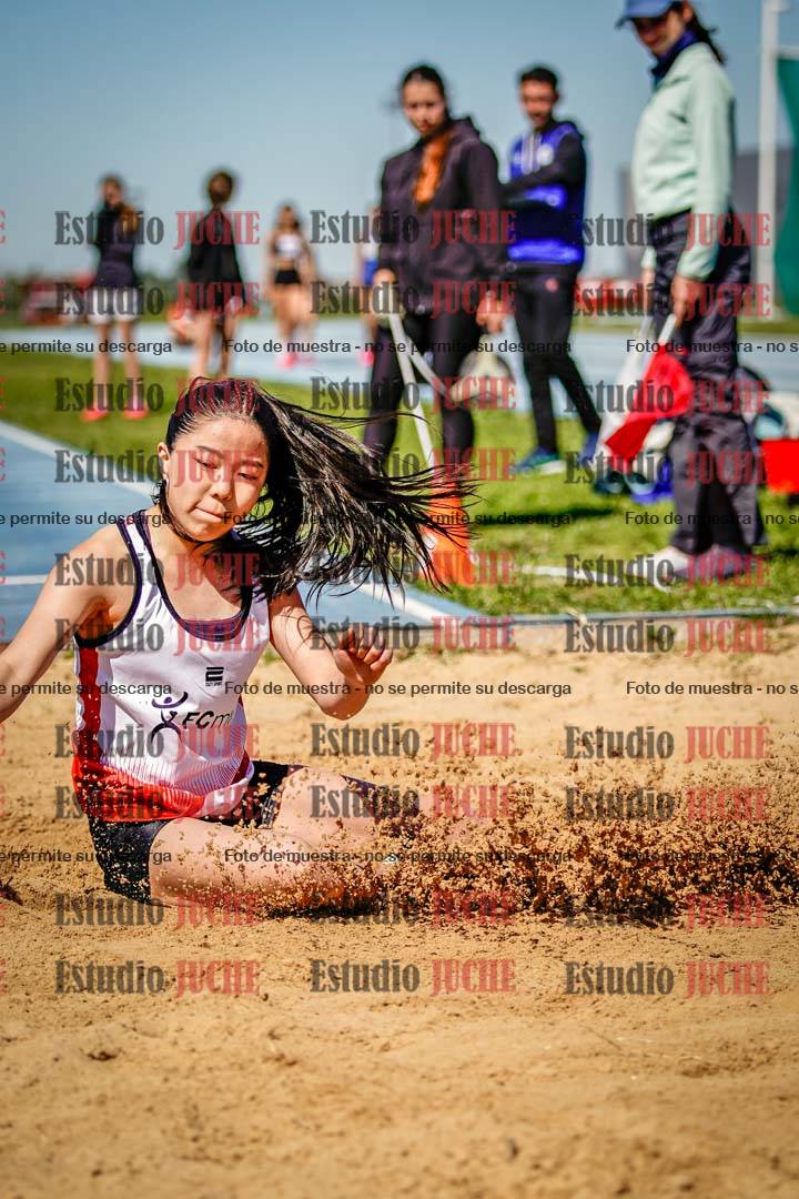 Fotos del salto en largo de mujeres - U15