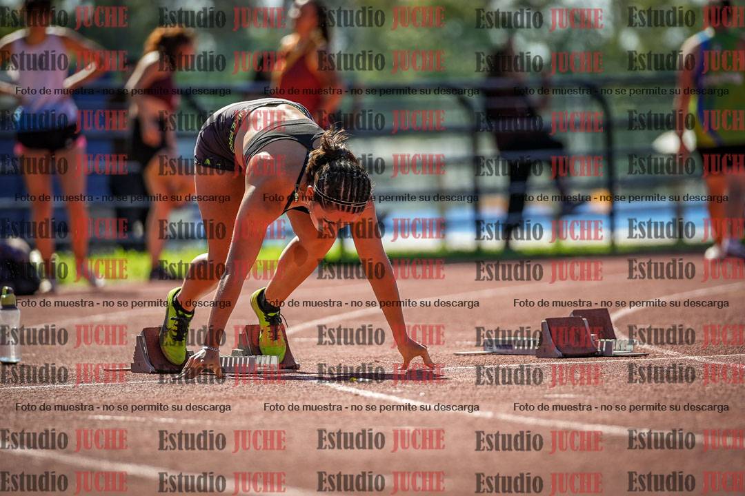 Fotos de los 100 m llanos de mujeres
