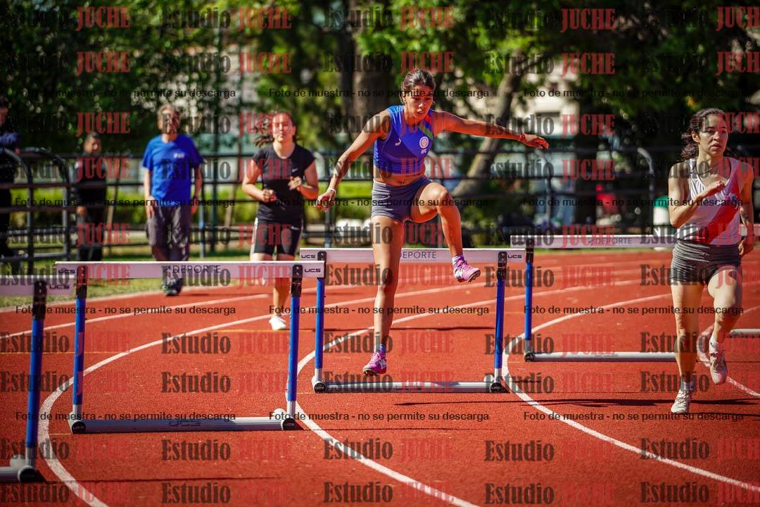 Fotos de los 400 m con vallas de mujeres