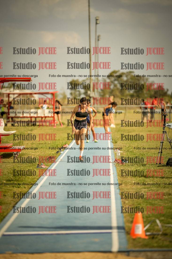Fotos del salto en largo de mujeres