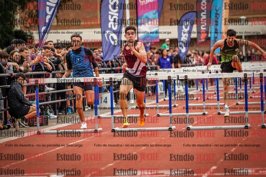 Fotos de los 110 m con vallas de varones