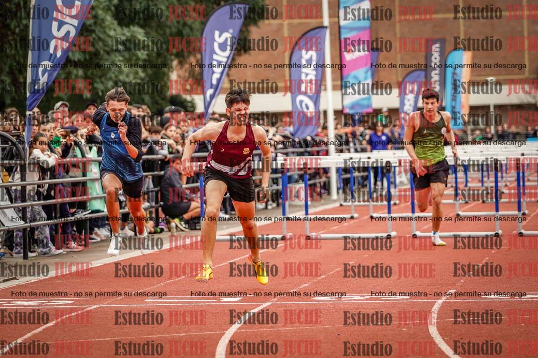 Fotos de los 110 m con vallas de varones