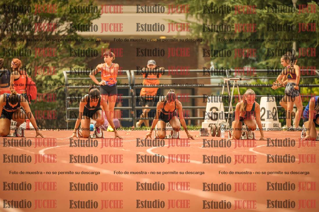Fotos de los 100 m llanos de mujeres