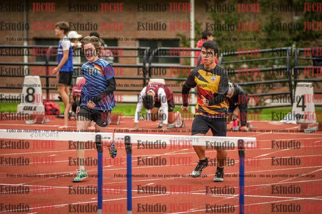 Fotos de los 110 m con vallas de varones
