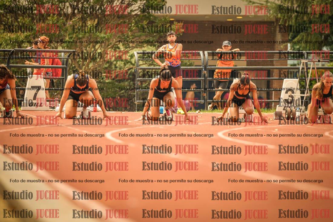 Fotos de los 100 m llanos de mujeres