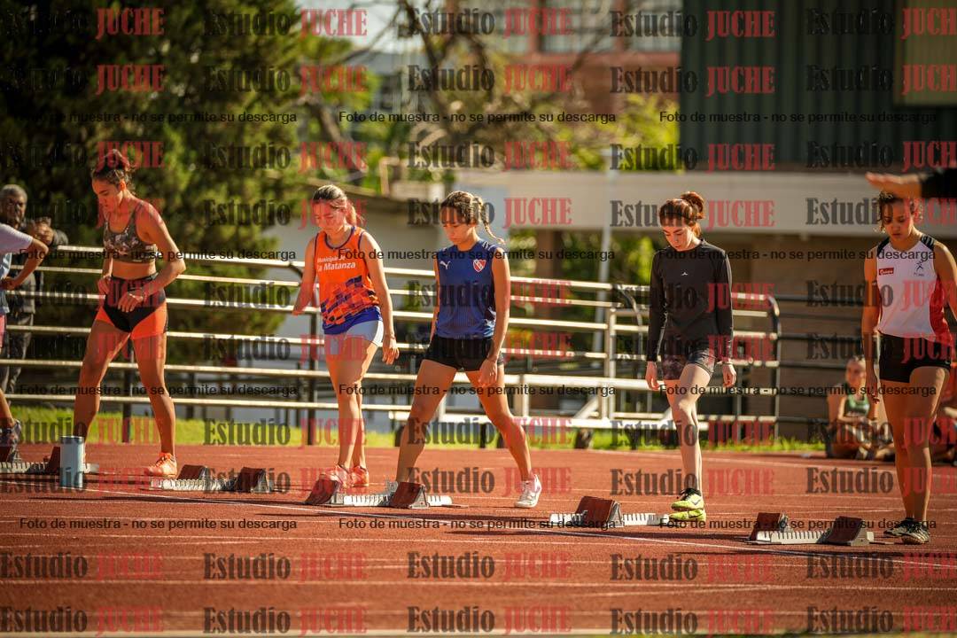 Fotos de los 100 m llanos de mujeres