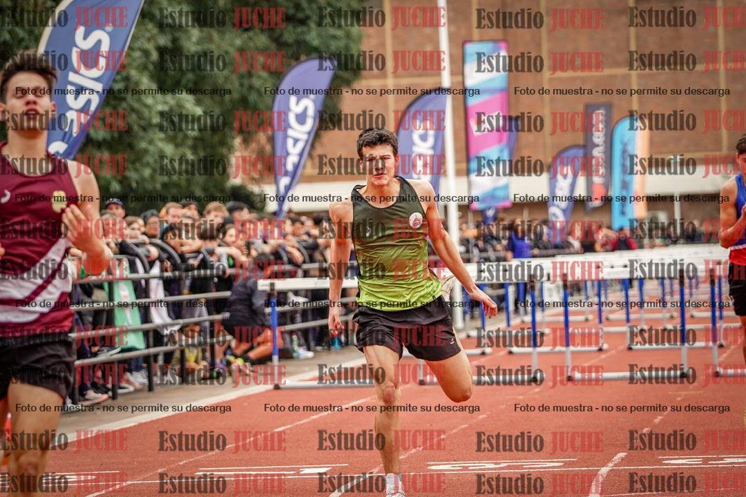 Fotos de los 110 m con vallas de varones