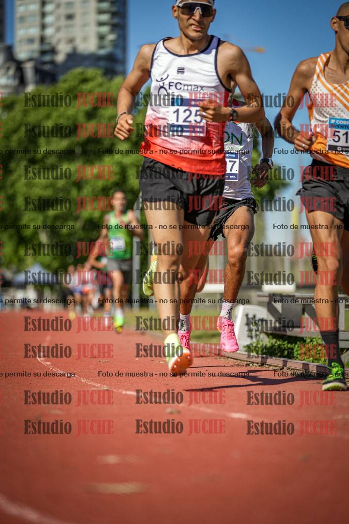 Fotos de los 10.000 m de varones - serie 1