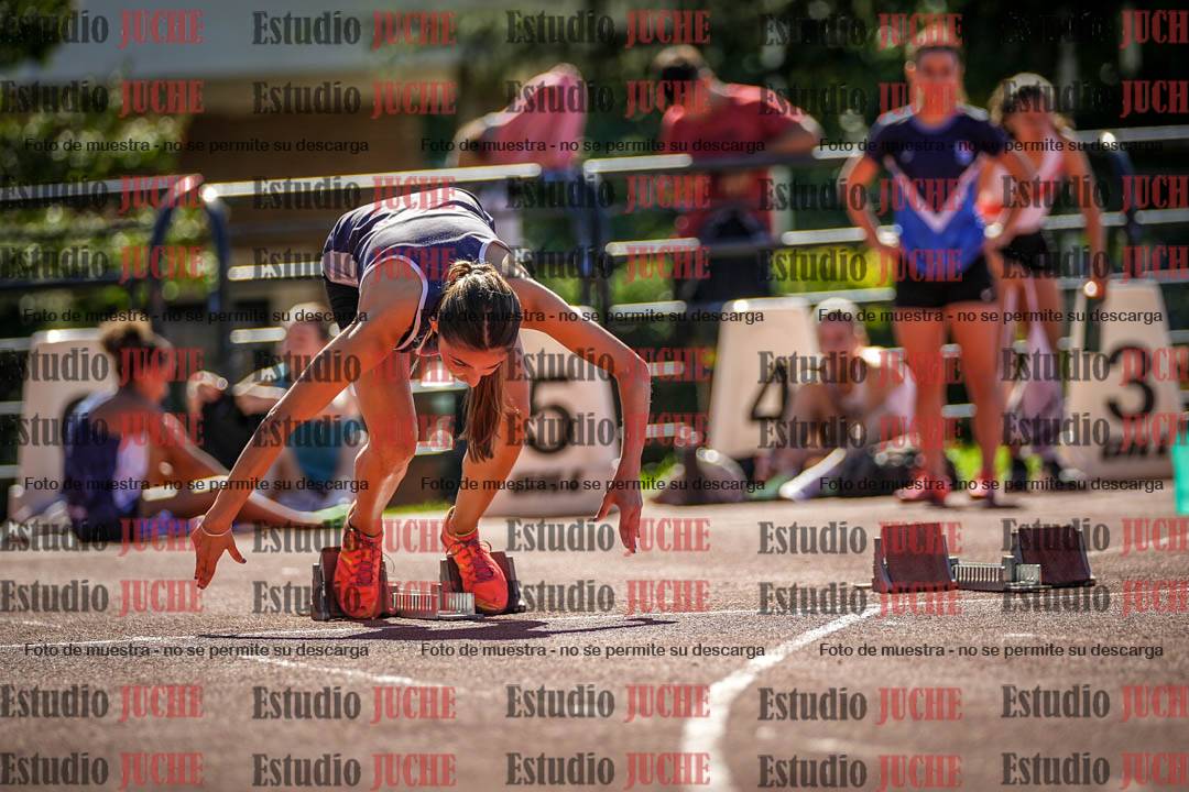 Fotos de los 100 m llanos de mujeres