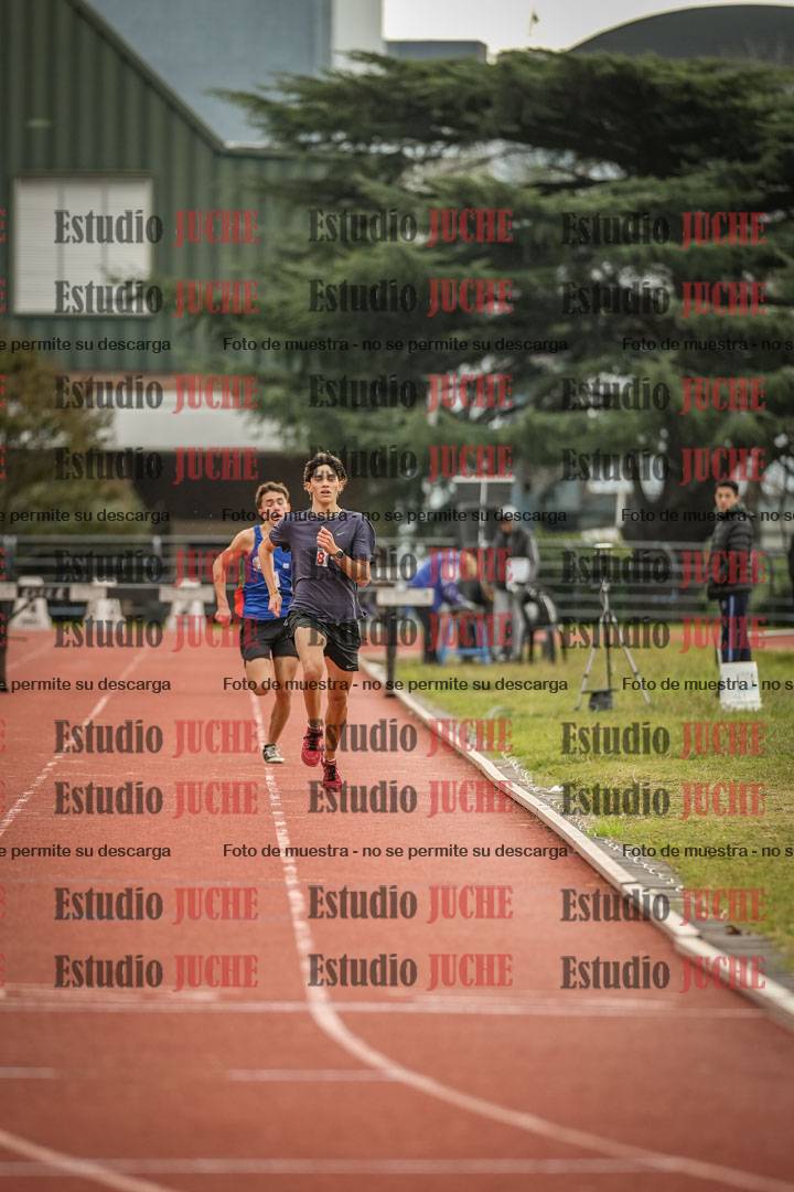 Fotos de los 3000 m con obstáculos de varones
