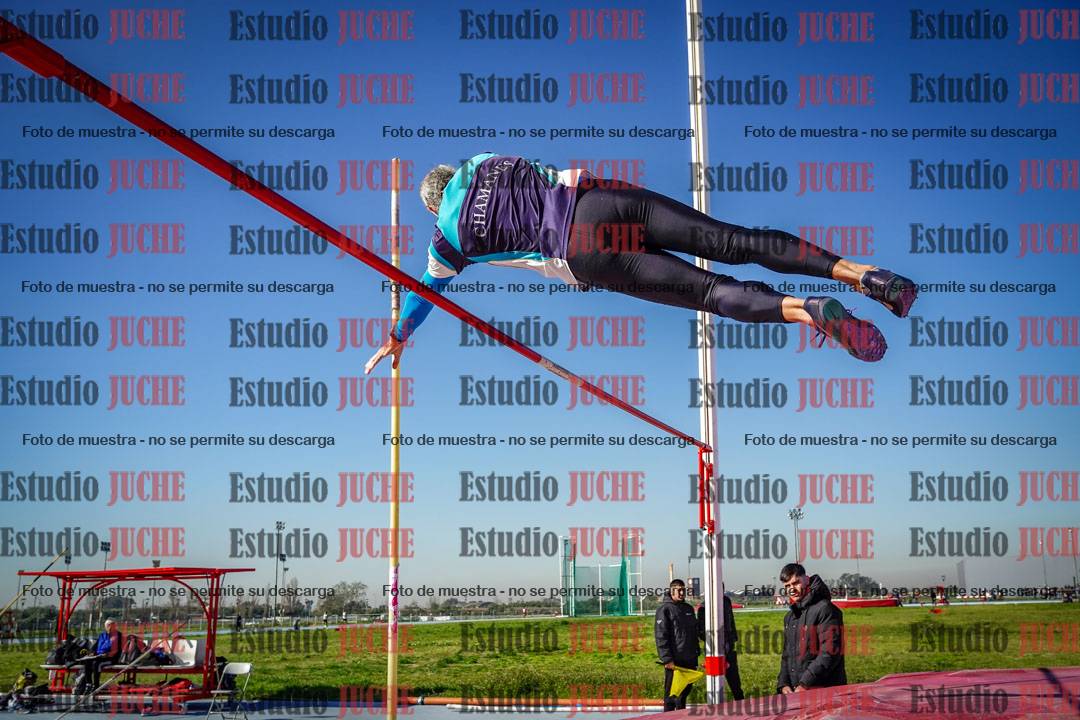 Fotos del salto con garrocha de mujeres y varones