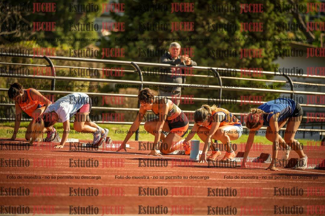 Fotos de los 100 m llanos de mujeres